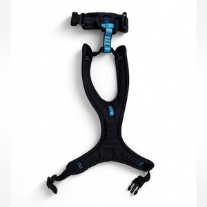 GoobyLite | Black and Blue Dog Harness Size L